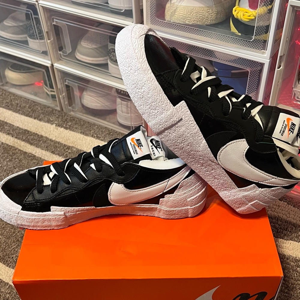 Nike collab with Sacai-  Nike Blazer Low size 9.5